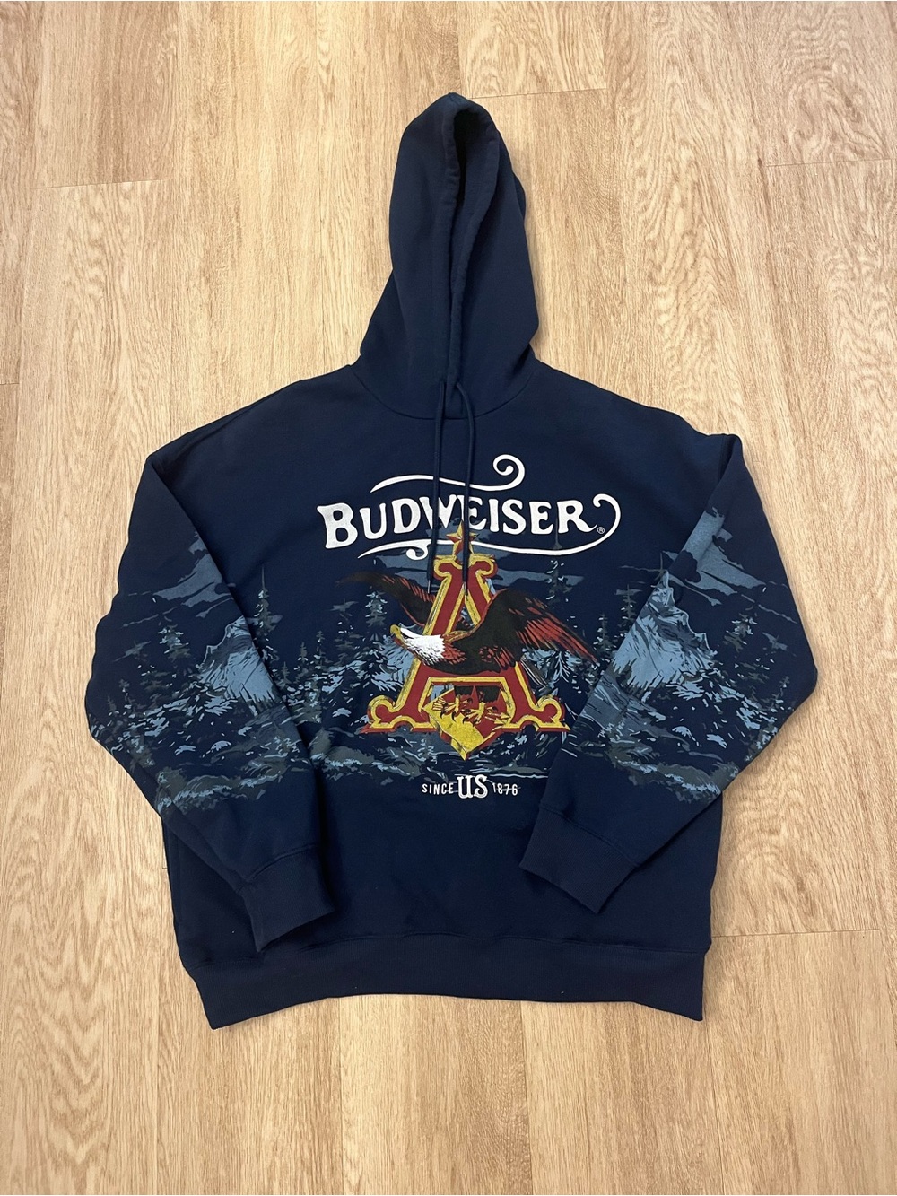 budweiser sweatshirt